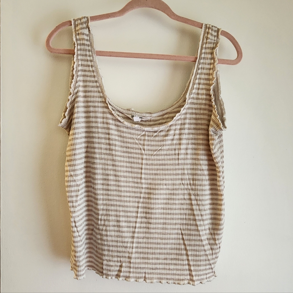 Striped Neutral Tank 1X
